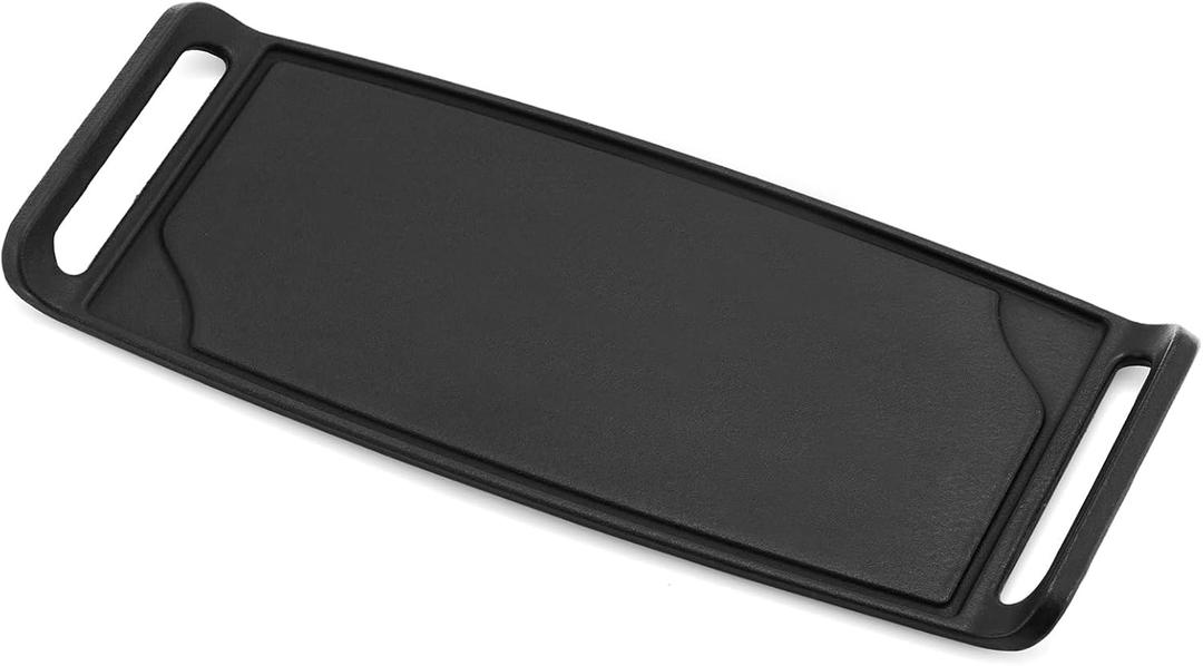 Upgraded AEB72914211 AEB72914208 Cast Iron Griddle Replacement for LG Gas Stove Griddle Plate LDG4313ST LG Stove Top Parts Range Cooktop 5 Burner Griddle Oven Flat Top Pan