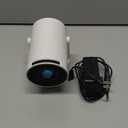 Magcubic Mini Projector with WiFi 6 and Bluetooth 5.4, Portable Projector 4K Support, 5W Soundbase Speaker, Auto Vertical Keystone 180Rotatable Smart Proyector for Movie Home Outdoor, Manual Focus & White