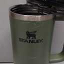 STANLEY Quencher H2.0 Tumbler with Handle and Straw 30 oz | Flowstate 3-Position Lid | Cup Holder Compatible for Travel | Insulated Stainless Steel Cup | BPA-Free | Dried Pine