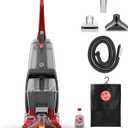 Hoover PowerScrub Deluxe Carpet Cleaner Machine, Deep Cleaning Carpet Shampooer Machine, SpinScrub Brushes, HeatForce Drying, Pet & Upholstery Tools, Pair with Hoover Carpet Cleaner Solution