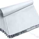 OausTect 14.5" x 19" Large White Poly Mailers,100 Pcs Shipping Envolopes with Strong Self-sealing Adhesive Waterproof and Tear-Proof