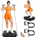 Vibration Plate Exercise Machine for Lymphatic Drainage, Vibration Platform for Weight Loss, 400 Lbs Capacity Shake Plate Full Body Workout Vibrate Fitness Platform for Home Women Men