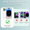 Fiyart Designed for iPhone 14 Pro Case with Phone Stand Holder Cute Love Hearts Pattern Slim Protective Camera Protection Cover with Wrist Strap for Women Girls for iPhone 14 Pro 6.1"-Wine Red