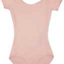 Capezio girls Short Sleeve Leotard - Girls Small