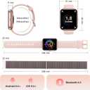Smart Watches for Women, 1.85" HD Alexa Smart Watch for Android Phones & iPhones with Calls/Messages/Reminders, 3ATM 120+ Sport Modes Fitness Tracker Watch for Women with Heart Rate/Sleep/SpO2 Monitor