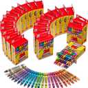 Cra-Z-Art Crayons, Bulk Pack, 24 Count, 24 Packs of Crayons, Bulk School Supplies for Classroom, Back to School Essentials