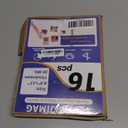 Magnetic Sheets with Adhesive Backing,8.5" x 11"(Pack of 16),30 mil Thick Cuttable Flexible Magnet Sheets for DIY Crafts,Photos and Stickers,Magnetic Paper with Strong Self Adhesive