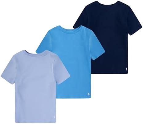 POLO RALPH LAUREN Boys' Multi-Pack Short Sleeve Undershirt M