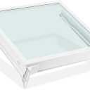 5304508761 Refrigerator Crisper Drawer Cover Compatible with Frigidaire FPBC2277RFB FGHB2866PFJA FGHD2368TF8 LGHD2369TF8, 5304508761 Refrigerator Cover Replace AP6230509 5304519463 PS12071178