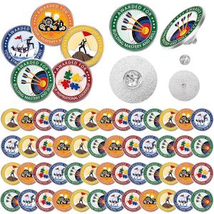 30 Pcs Appreciation Lapel Pins Set Encouragement Challenge Inspirational Thank You Lapel Pins Motivational Recognition Gift Bulk for Employees Coworker Staff Gifts