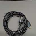 DisplayPort to HDMI 2.1 Cable 10FT 8K@60Hz 4K@120Hz Uni-Directional DP (Source) to HDMI (Display) Braided Cord Supports HDCP 2.3 HDR10 Display Port for AMD,NVIDIA,and PC