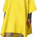FROGG TOGGS Ultra-lite2 Waterproof, Breathable Rain Poncho, Adult and Youth Sizes (Yellow)