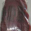 Bath Pillow RUVINCE Ergonomic Luxury Bathtub Pillow with Head,Neck, Shoulder and Back Support, 4D Bath Pillows for tub with 6 Powerful Suction Cups, Fits All Bathtub, Spa Tub, Hot Jacuzzi (Dark red)