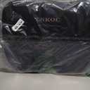 LNKOE Seat Cushion Memory Foam Cushion for Office Chair, Car Seat, Airplane, Bleacher - Sciatica & Hip & Coccyx Pain Relief Desk Chair Cushion for Long Sitting Office Workers, Car Drivers (Black)