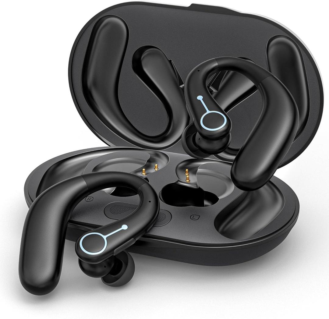 Hearing Aids, Hearing Aids for Seniors with Bluetooth, Rechargeable Hearing Aid with APP for People with Hearing Loss, 5 Levels of Volume Automatic Noise Cancellation, Clear Sound and Easy to Use, Black