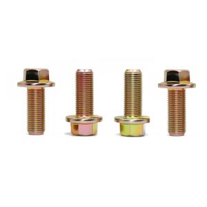 4 Pcs Front Disc Brake Caliper Bracket Bolt Fits Toyota,Honda,Lexus,Subaru,Kia Select Models,Replace OEM GM 19325589,18K17003