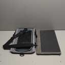 Cat Carrier Outdoor Portable Handheld Pet Bag Foldable Expandable Pet Backpack Breathable Cat Crate Cat Backpack for Small Medium Large Size (Grey With Blue Wrap)