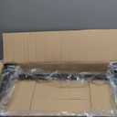 Slatwall U-Shaped Rectangular Tubing Hangrail - 24"x12", Slatwall Accessories and Hangers for Retail Display and Home Garment Storage (2)