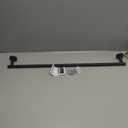 GERZWY Bathroom Towel Bar 30" Stainless Steel Towel Bar Matte Black Contemporary Style Wall Mount for Bath Kitchen AG1101C75-BK
