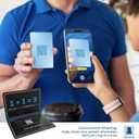 Card - Digital Business Card - Tap to Share - AI Assistant - Networking Card Powered by AI - Connect with People - Tap the NFC or Scan the QR - Compatible with iPhone & Android