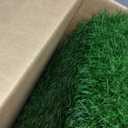 Realistic Artificial Grass Mat Customized Sizes, 6ft x10ft Synthetic Fake Grass Mat for Dogs, Reusable Turf Outdoor Rug Patio Garden Balcony Landscape, Faux Grass Rug with Drainage Holes