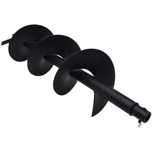 findmall Earth Auger Drill Bits 4" 6" 8" 10" 12" for gaseous Powered Post Fence Hole Digger (8inch)