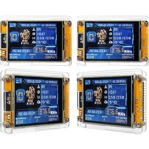 Miner Forge PRO 2.0 Solo Bitcoin Lottery Miner, USB-C BTC Solo Miner with 2.8 Inch LCD Display, ESP32 Chip, Wi-Fi, 144 Daily Mining Attempts, Plug and Play Bitcoin Mining Machine for Home Use