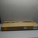 5-Light Kitchen Island Lighting, Farmhouse Pendant Island Light Fixture with Glass Shades, Black and Gold Chandelier for Dining Room, Restaurant, Foyer