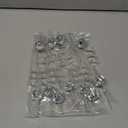 Chengu 12 Pcs Mirror Disco Ball Straws 70s Silver Disco Party Decorations Reusable Straws Gorgeous Retro Party Favors for Discos Cups Mamma Mia 2026 New Years Eve Birthday Parties