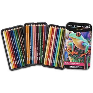 Prismacolor Premier Colored Pencils, Soft Core, Perfect for Sketching, Drawing, Art, Coloring, Assorted, 36 Count (36 Count (Pack of 1))