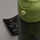 TrendPlain - Original 16oz/470ml Olive Oil Dispenser Bottle for Kitchen Gadgets and Air Fryer Accessories - Olive Oil Sprayer for Cooking w/Stickers - Green