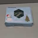 Christmas Stockings with Initials,20 Inches Large Knit Embroidered Letter Green White Christmas Stocking,Monogram Christmas Stocking for Famliy Holiday and Xmas Tree Fireplace (Letter I)