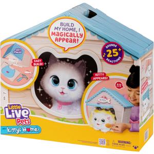 Little Live Pets Cat Figurines for Kids, Interactive Hutch Animal Playset with 25+ Sounds, Outdoor Toys for 5+ Year Old Girls Little Live Pets Cat Figurines for Kids, Interactive Hutch Animal Playset with 25+ Sounds, Outdoor Toys for 5+ Year Old Girls