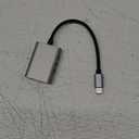 Lightning to 3.5 mm Audio Adapter and Power Converter