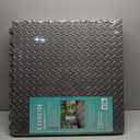 ProsourceFit Puzzle Exercise Mat  in, EVA Interlocking Foam Floor Tiles for Home Gym, Mat for Home Workout Equipment, Floor Padding for Kids, Grey, 24 in x 24 in x  in, 24 Sq Ft - 6 Tiles