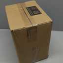 BESTSTAR 100PCS White Plastic Plates for Party, 10.25 Inch Disposable Plates with Silver Rim, Heavy Duty Dinner Plates for Christmas, Wedding and Birthday