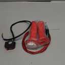 7/8" 22mm Twist Throttle Accelerator Soft Rubble Handle Grip Cable kit for 50cc 90cc 110cc 125cc 4-Stroke SSR Coolster Apollo CRF50 Roketa Pit/Dirt/Mini/ATV Quad Pocket Bike (Red)