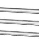 Angle Simple Swivel Hand Towel Rack 3 Bars Polished Chrome, 304 Stainless Steel Bathroom Towel Holder Wall Mount