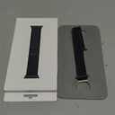 Apple Watch Band - Alpine Loop - 4mm - Black - Large - Black Titanium Finish