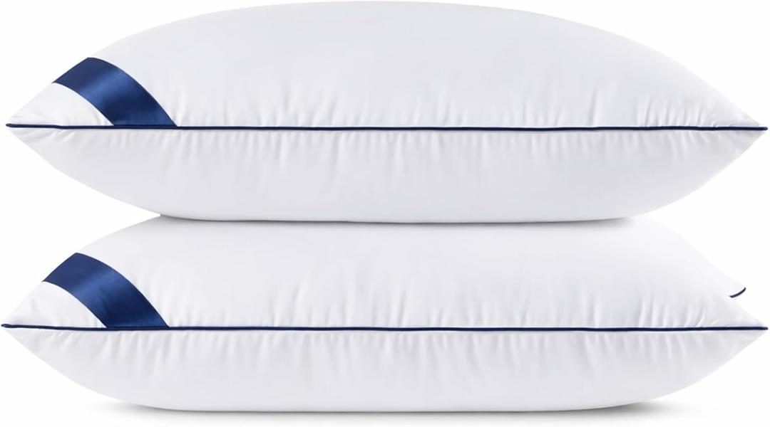 Meoflaw Bed Pillows Standard Size Set of 2, Luxury Hotel Pillows