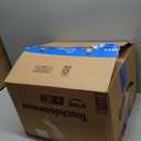 CozyLux King Size Comforter Set White, 7 Pieces Pintuck Bed in A Bag White Comforter King Size, Pinch Pleat Bedding Set with All Season Comforter, Sheets, Pillowcases & Shams