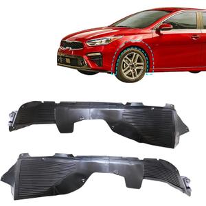SecosAutoparts Front Fender Plastic Liners, Fit for Kia Forte 2017 2018, Front Driver & Passenger Side Wheel Splash Liner, Replace# 86812B0000 86811B0000, KI1248153 KI1249153