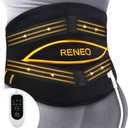 Heating Pad for Back Relief, Wearable Heating Pad with Adjustable Compression Belt, 3 Heat Levels & 3 Timer Settings, Soothing Heat Therapy for Lower Back, Lumbar, Waist & Abdomen