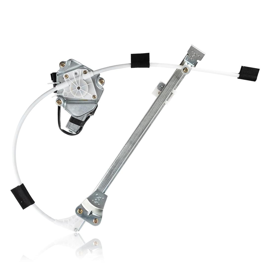 Rear Left Power Window Regulator with Motor Assembly Compatible for Jeep Liberty KJ 2002-2006 Driver Side Replace 748-569 55360035AJ 68059647AB(Ball Stud Style Only)