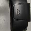 Sunglass Holder for Car Visor, Car Sunglasses Holder Leather, Eyeglasses Holder Glasses Storage Case Visor Accessories