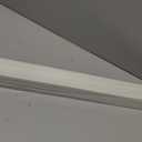 AOSKY Light Filtering Roller Shades Cordless Blinds for Windows, 1% Openness Free-Stop Shades with Valance, Thermal Insulated Fabric, UV Protection, Natural Woven Blinds41" W x 72" H, White