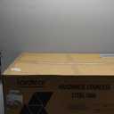 Lordear 33 Undermount Kitchen Sink 33x19x10 Inch Stainless Steel Single Bowl Kitchen Sinks Round Corner 16 Gauge Handmade Under Counter Sinks Basin