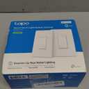 TP-Link Tapo Matter Smart Dimmer Switch: Voice Control w/Siri, Alexa & Google Assistant, UL Certified, Timer & Schedule, Easy Guided Install, Neutral Wire Required, Single Pole, Tapo S505D(2-Pack)