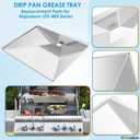 Grill Grease Tray Drip Pan for Napoleon LEX 485, Lifestyle 485, Mirage 485 Series, Grill Grease Pan Replacement Parts for Napoleon Grill Accessories