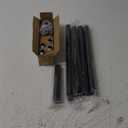 Black Shower Curtain Rod 18-72 IN